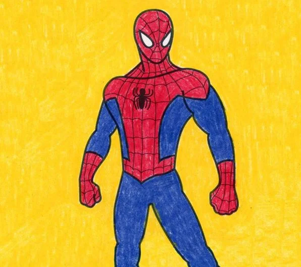 drawing:xrw08wqdoco= spiderman